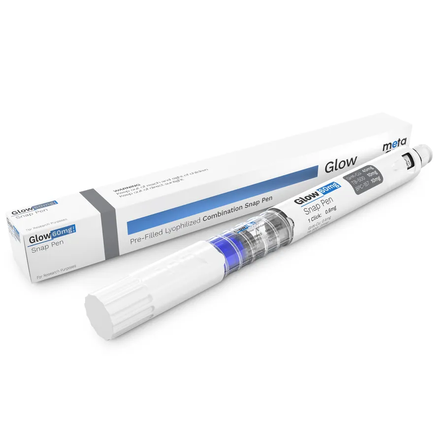 Glow (GHK-Cu, BPC-157, TB-500) 60mg Combination Snap Pen